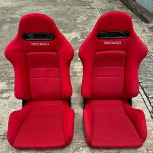 Original Recaro SR4 DC5 Red Seats in excellent condition